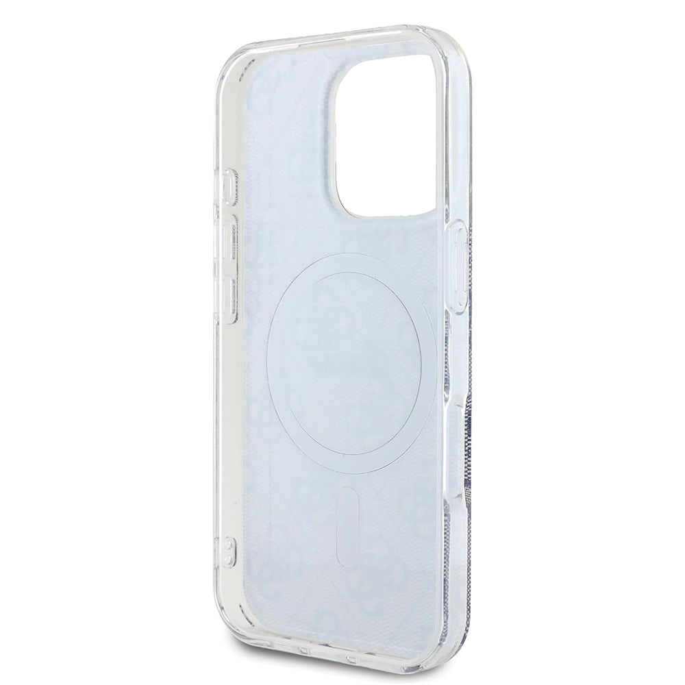 Futrola MagSafe za Apple iPhone 16, Guess, IML 4G, Plava