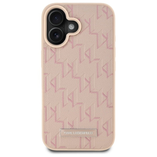 MagSafe futrola za Apple iPhone 16, Karl Lagerfeld, Hot Stamp, Roza