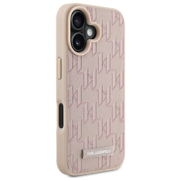 MagSafe futrola za Apple iPhone 16, Karl Lagerfeld, Hot Stamp, Roza