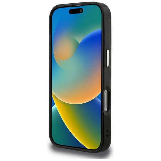 MagSafe futrola za Apple iPhone 16, Karl Lagerfeld, IML Leopard uzorak, Crna