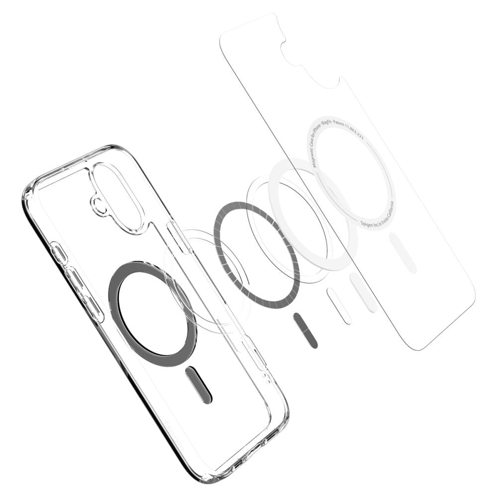 Futrola MagSafe za Apple iPhone 16 Plus, Spigen, Ultra Hybrid, Crna
