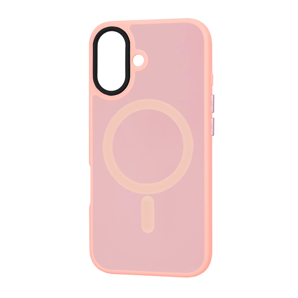 MagSafe maska za Apple iPhone 16 Plus, Techsuit, HaloFrost, Roza