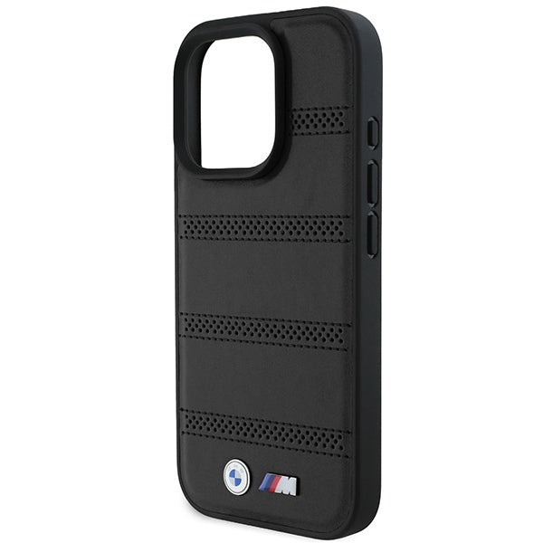 MagSafe futrola za Apple iPhone 16 Pro, BMW, M Perforated And Stitched Line, Crna