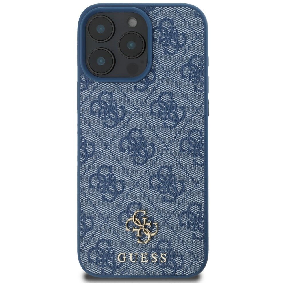 MagSafe futrola za Apple iPhone 16 Pro Max, Guess, 4G Small and Classic Logo, Plava