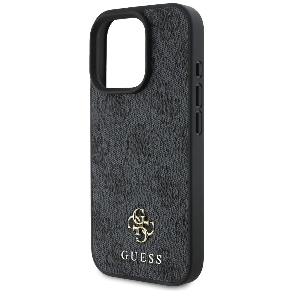 Futrola MagSafe za Apple iPhone 16 Pro Max, Guess, 4G Small and Classic Logo, Crna