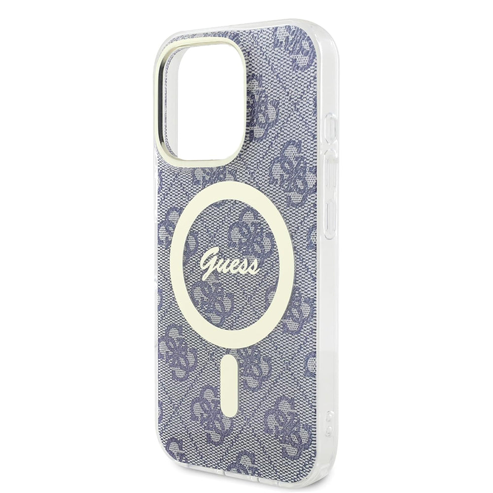 MagSafe futrola za Apple iPhone 16 Pro Max, Guess, IML 4G, Plava