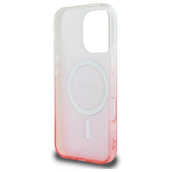 MagSafe futrola za Apple iPhone 16 Pro Max, Guess, IML Glitter Gradient, Roza