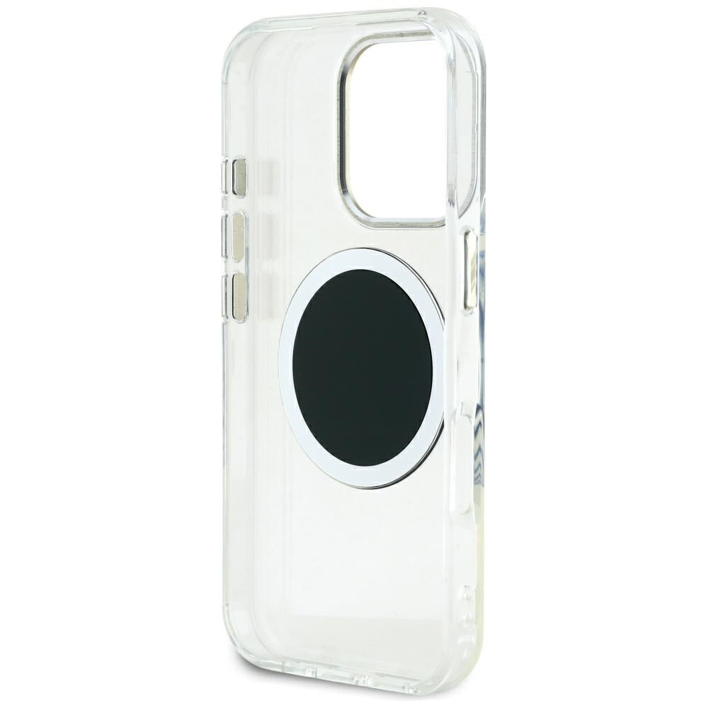 Futrola MagSafe za Apple iPhone 16 Pro Max, Guess, IML Metal Colored Circle, Crna