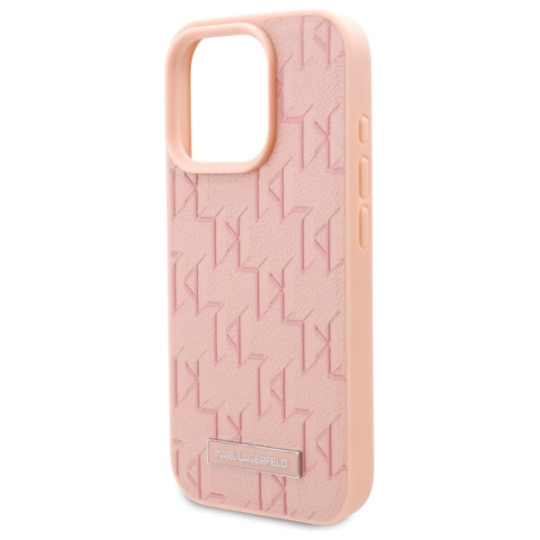 Futrola MagSafe za Apple iPhone 16 Pro Max, Karl Lagerfeld, Hot Stamp, Roza