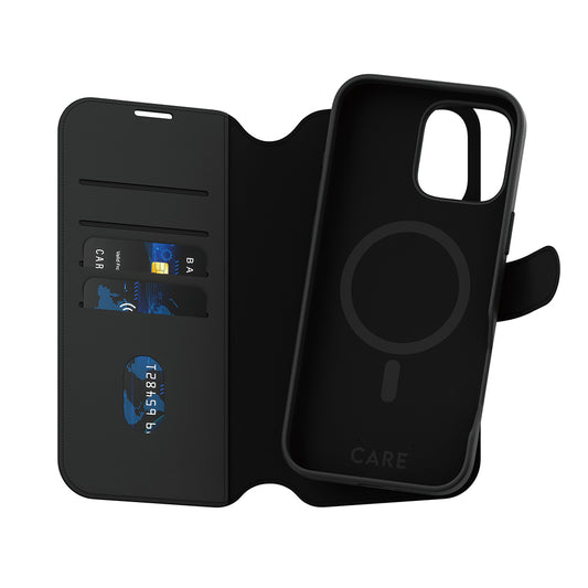 Futrola MagSafe za Apple iPhone 16 Pro Max, PanzerGlass, Care Feature Tango Two-in-One, Crna