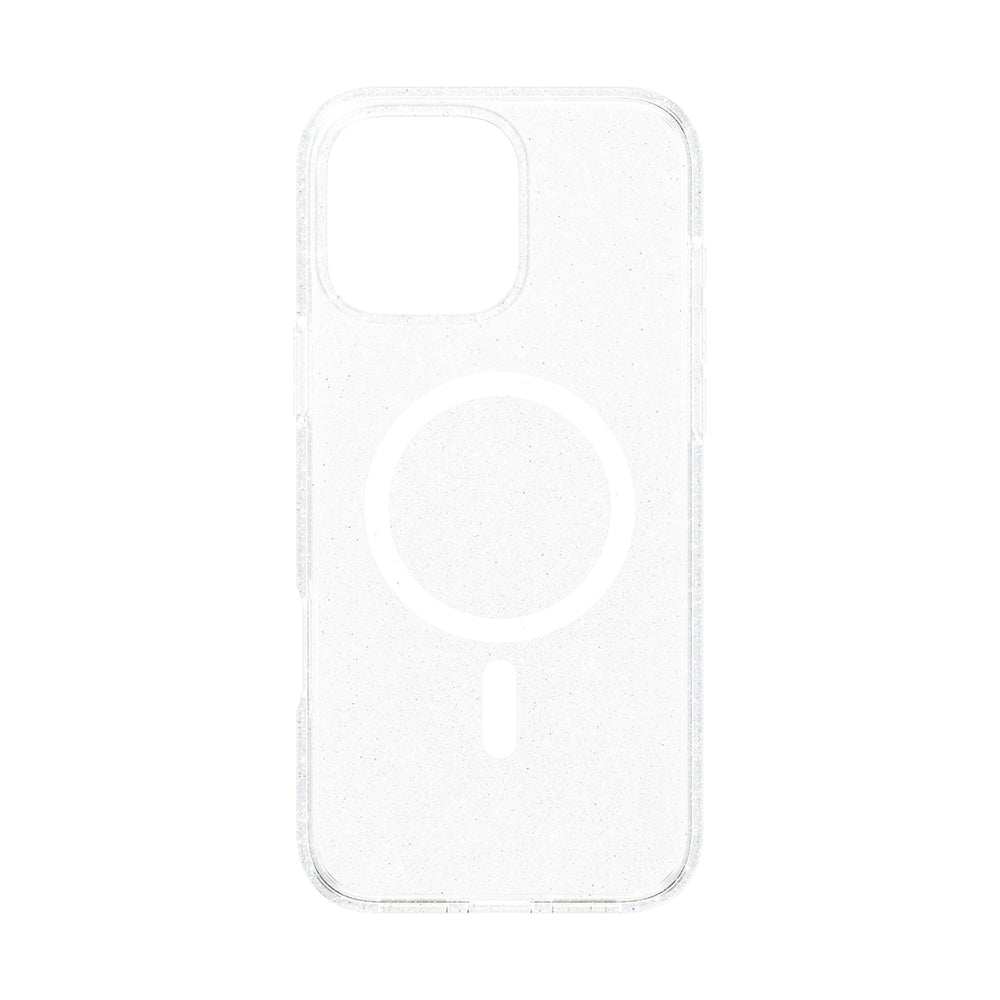 Futrola MagSafe za Apple iPhone 16 Pro Max, PanzerGlass, Care Urban Combat Star Lit, Bijela Prozirna
