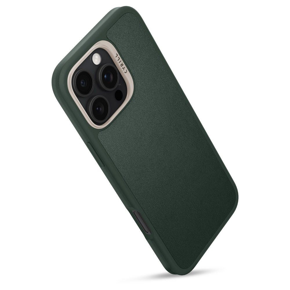 Futrola MagSafe za Apple iPhone 16 Pro Max, Spigen, Cyrill Kajuk, Zelena Satinirana ACS08398