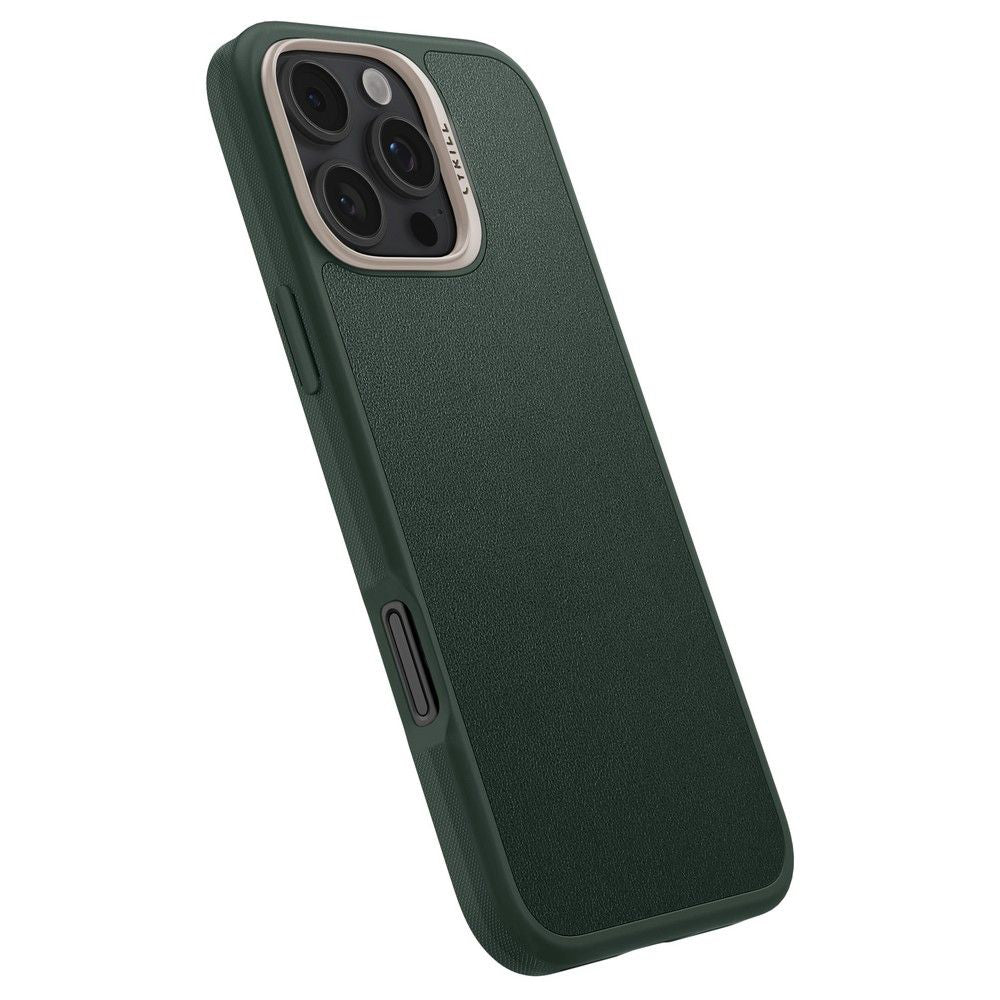 Futrola MagSafe za Apple iPhone 16 Pro Max, Spigen, Cyrill Kajuk, Zelena Satinirana ACS08398