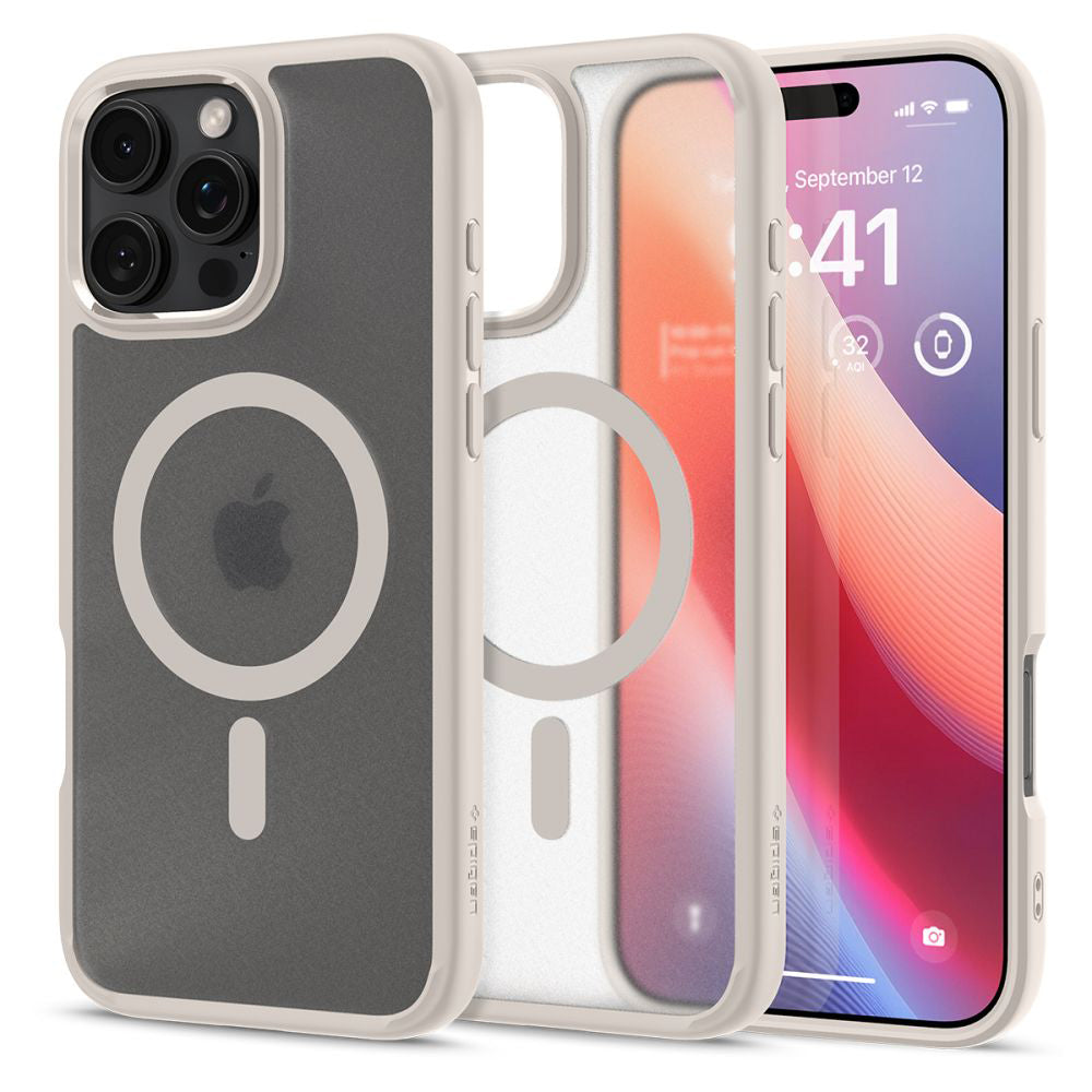 Futrola MagSafe za Apple iPhone 16 Pro Max, Spigen, Ultra Hybrid, Brončana Satin ACS08382