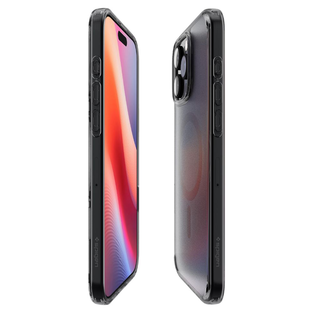 Futrola MagSafe za Apple iPhone 16 Pro Max, Spigen, Ultra Hybrid T, Crna Satinirana ACS08507