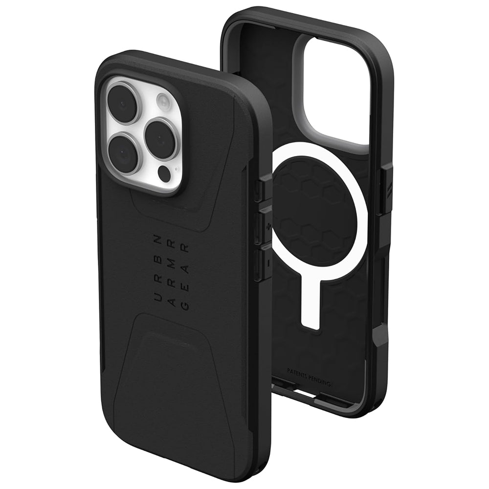 MagSafe futrola za Apple iPhone 16 Pro Max, Urban Armor Gear, Essential Armor, Crna