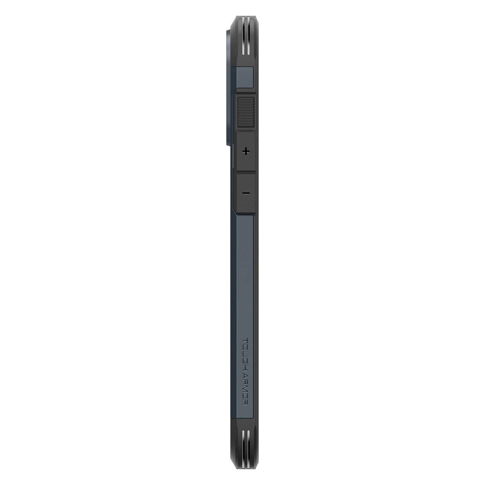 Husa MagSafe za Apple iPhone 16 Pro, Spigen, Tough Armor, Plava ACS08147