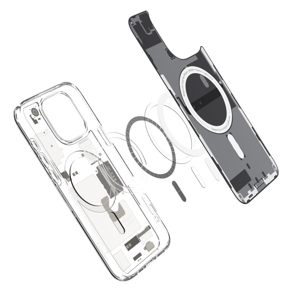 Futrola MagSafe za Apple iPhone 16 Pro, Spigen, Ultra Hybrid Zero One, Bež ACS08137