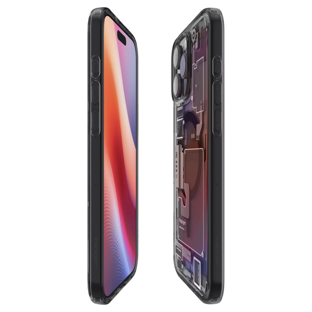 Futrola MagSafe za Apple iPhone 16 Pro, Spigen, Ultra Hybrid Zero One, Mat Crna ACS08135