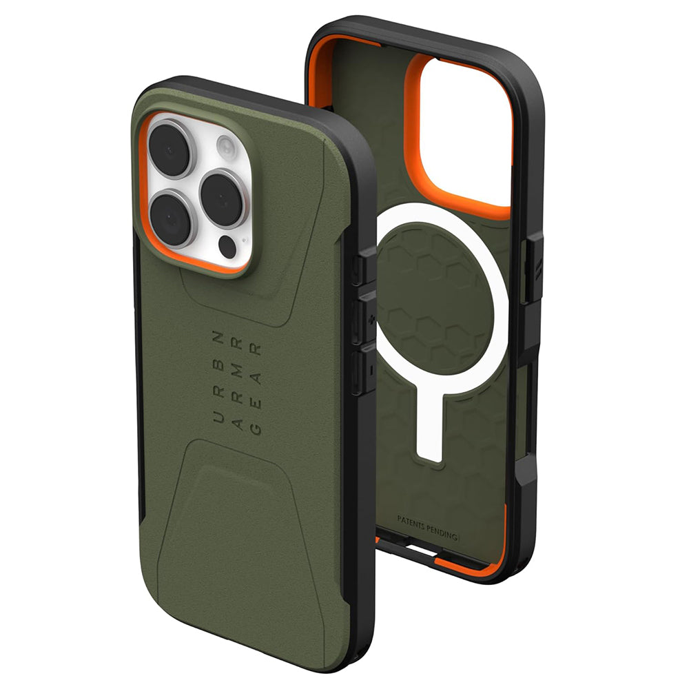 MagSafe futrola za Apple iPhone 16 Pro, Urban Armor Gear, Civilian, Zelena