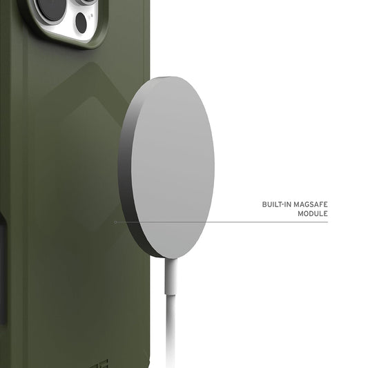MagSafe futrola za Apple iPhone 16 Pro, Urban Armor Gear, Essential Armor, Zelena
