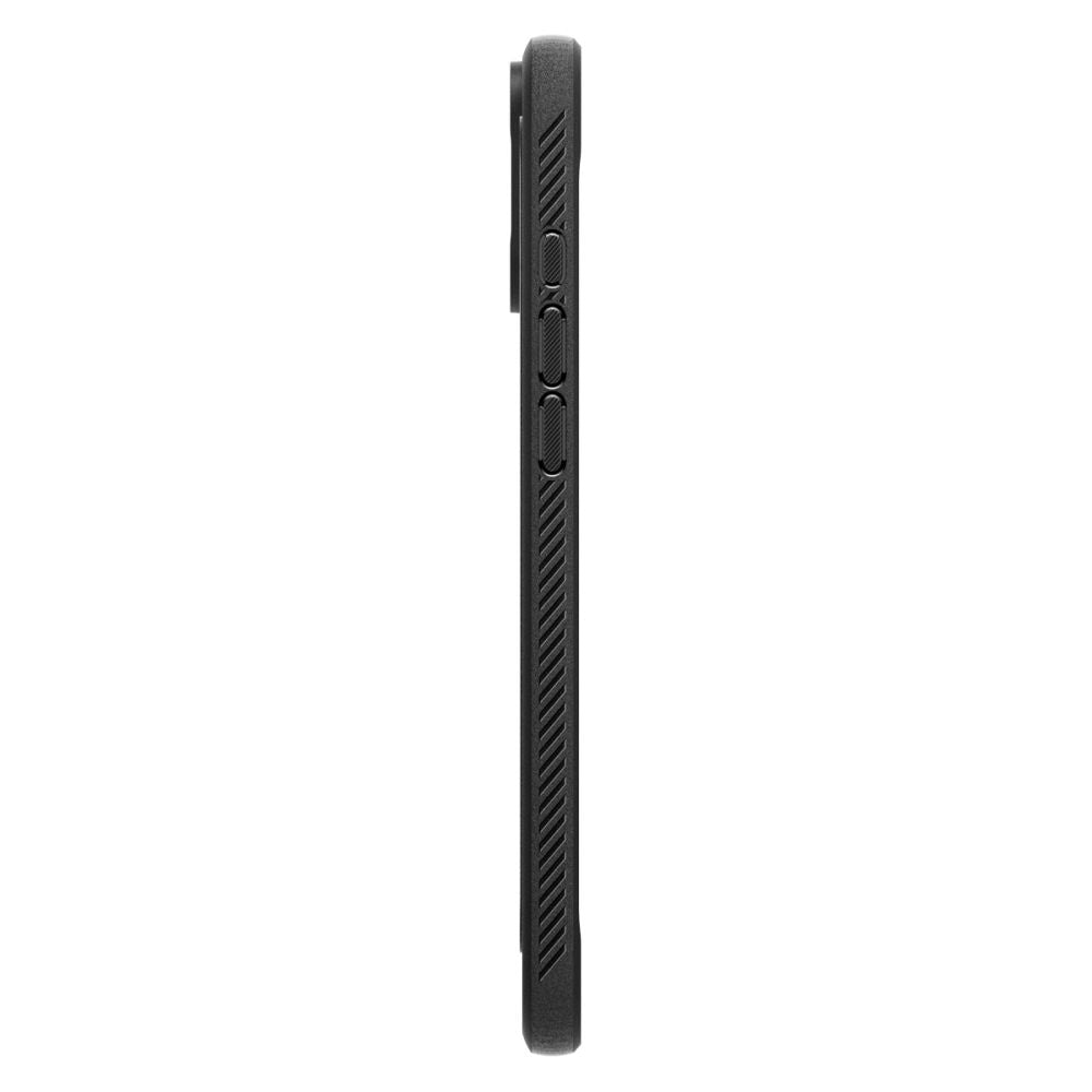 MagSafe futrola za Apple iPhone 16, Spigen, Rugged Armor, Mat crna