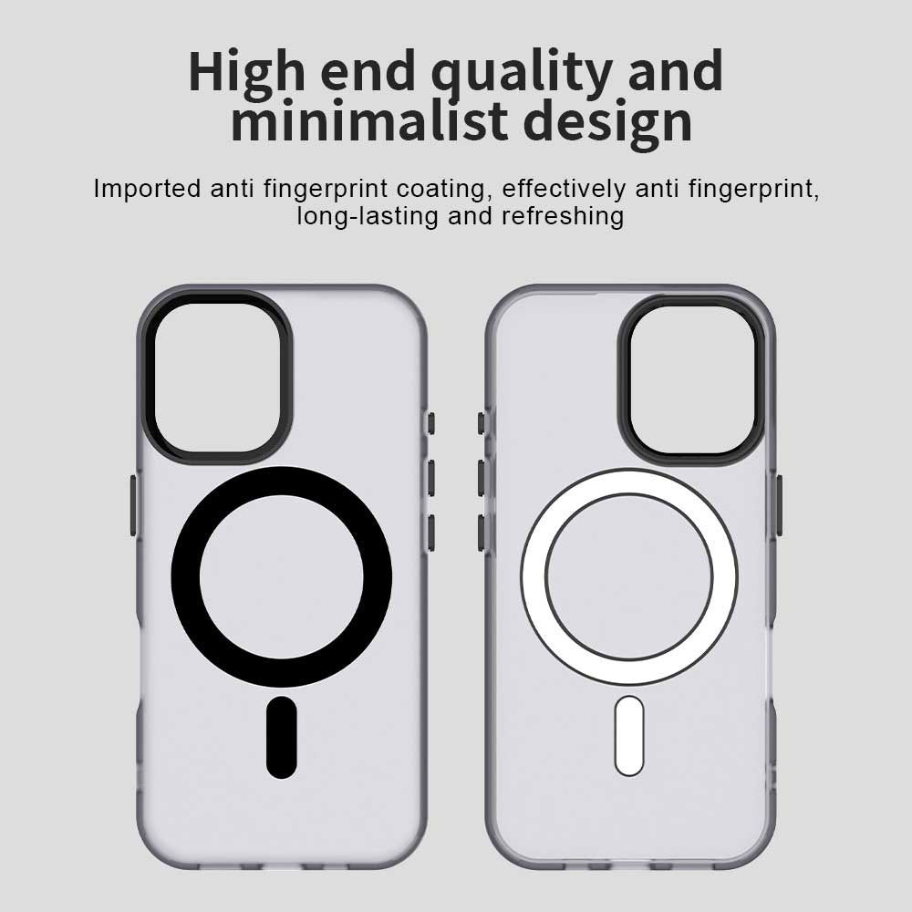 MagSafe futrola za Apple iPhone 16, Techsuit, CandyCase, Crna