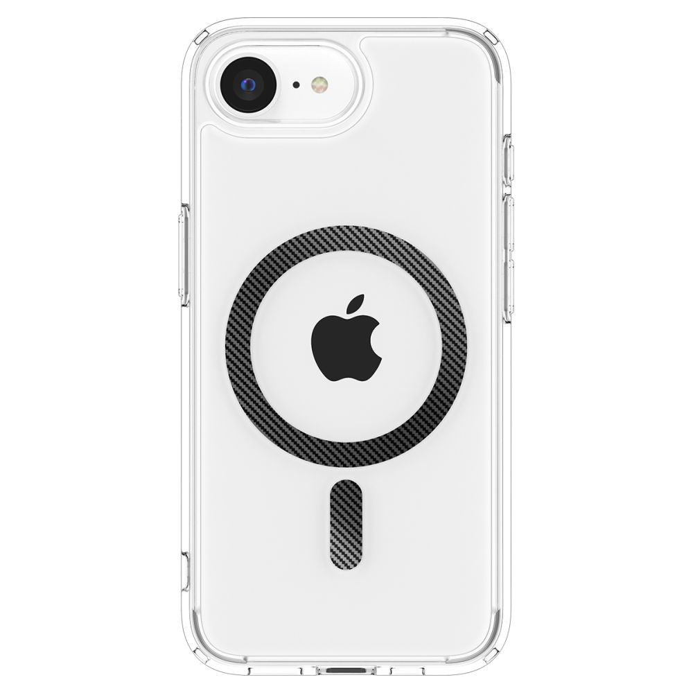 MagSafe futrola za Apple iPhone 17e / 16e, Spigen, Ultra Hybrid Carbon, Prozirna ACS09140