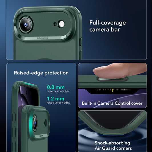 Futrola MagSafe za Apple iPhone 17 Air, ESR, Classic Hybrid, Saten Zelena