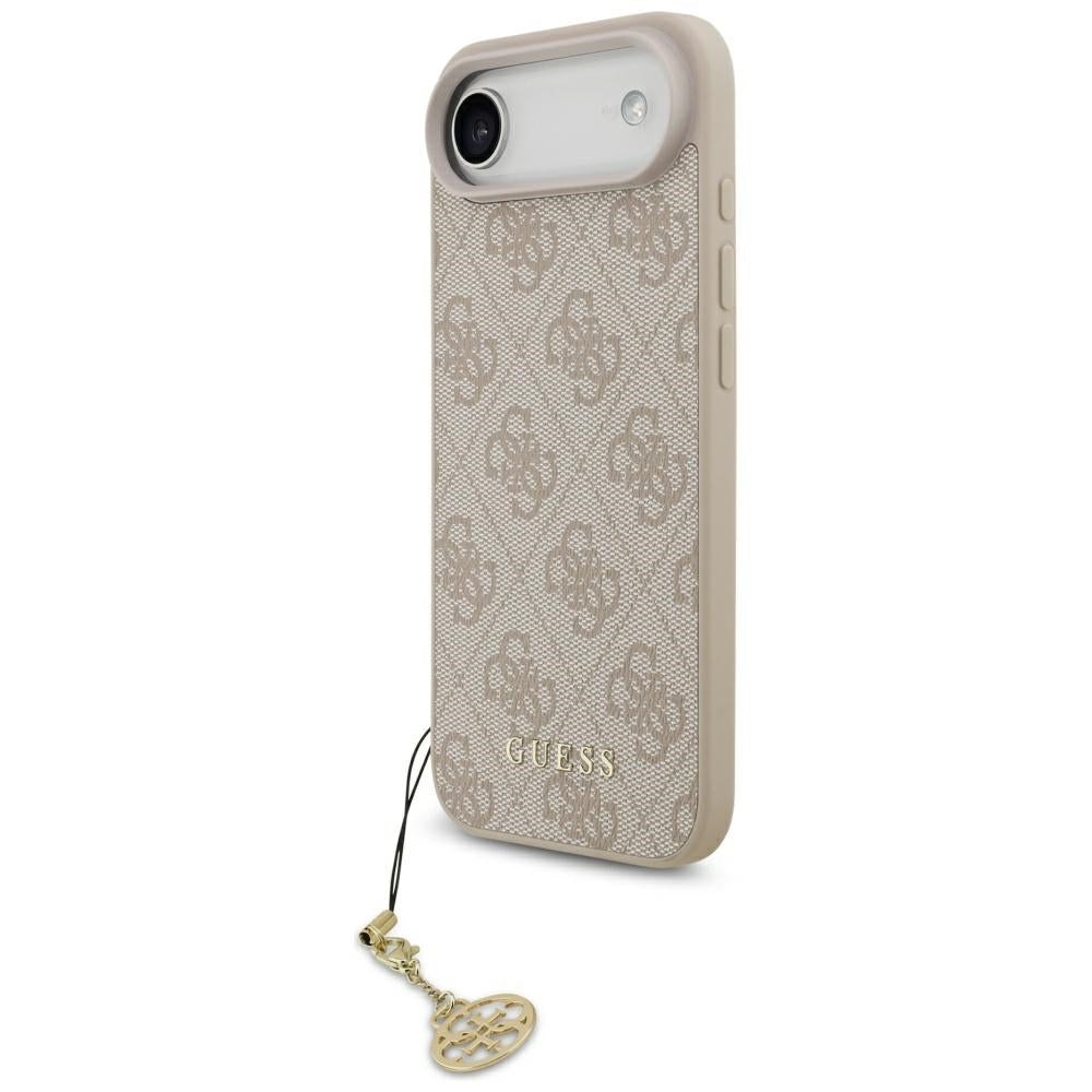 MagSafe futrola za Apple iPhone 17 Air, Guess, 4G Charm Cradle, Roza