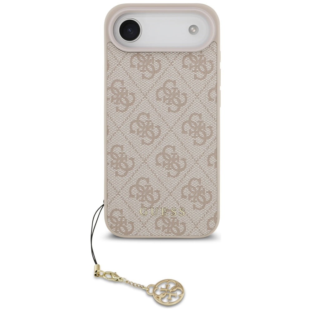 MagSafe futrola za Apple iPhone 17 Air, Guess, 4G Charm Cradle, Roza