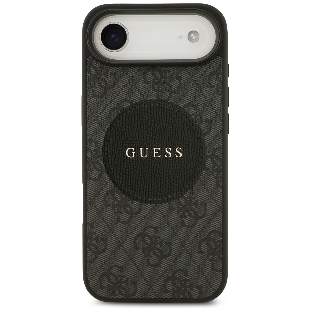 MagSafe futrola za Apple iPhone 17 Air, Guess, 4G Circle Classic Logo, Crna