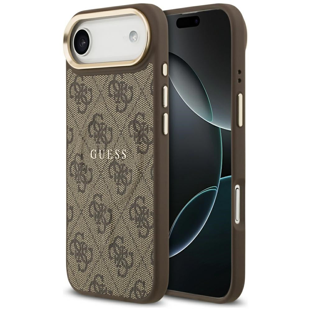 MagSafe futrola za Apple iPhone 17 Air, Guess, 4G Classic, smeđa