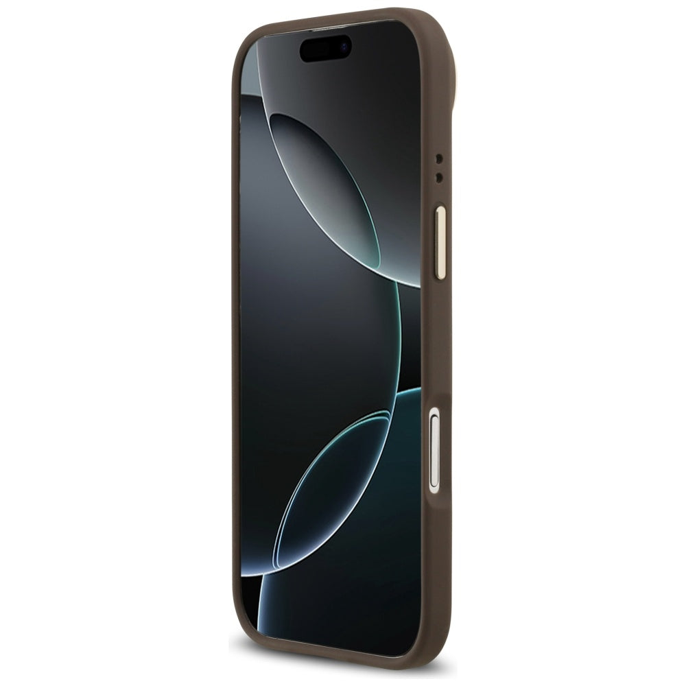 MagSafe futrola za Apple iPhone 17 Air, Guess, 4G Classic, smeđa