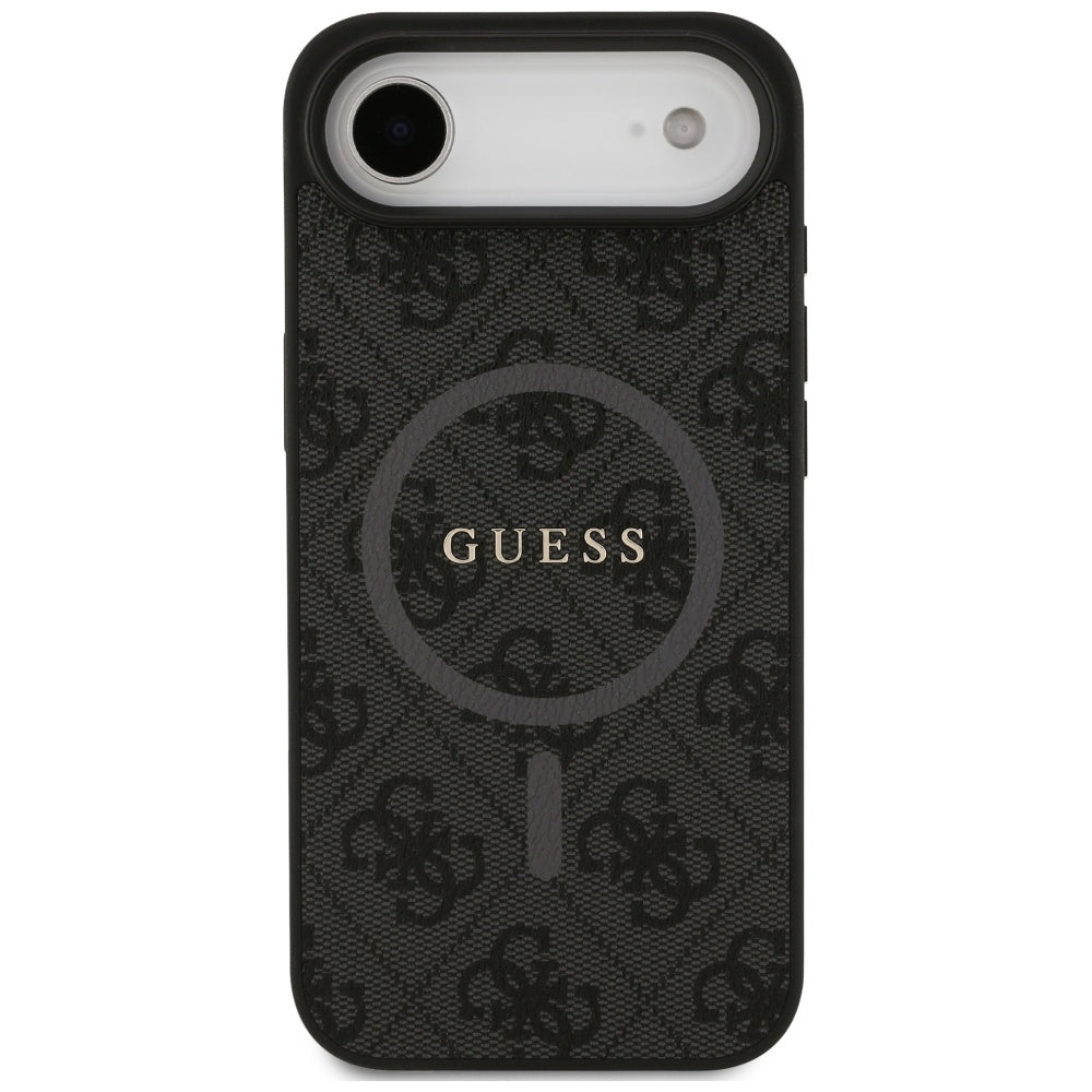 MagSafe futrola za Apple iPhone 17 Air, Guess, 4G Ring Classic Logo, Crna