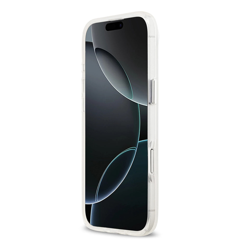 MagSafe futrola za Apple iPhone 17 Air, Guess, IML Gradient Triangle Logo, Prozirna