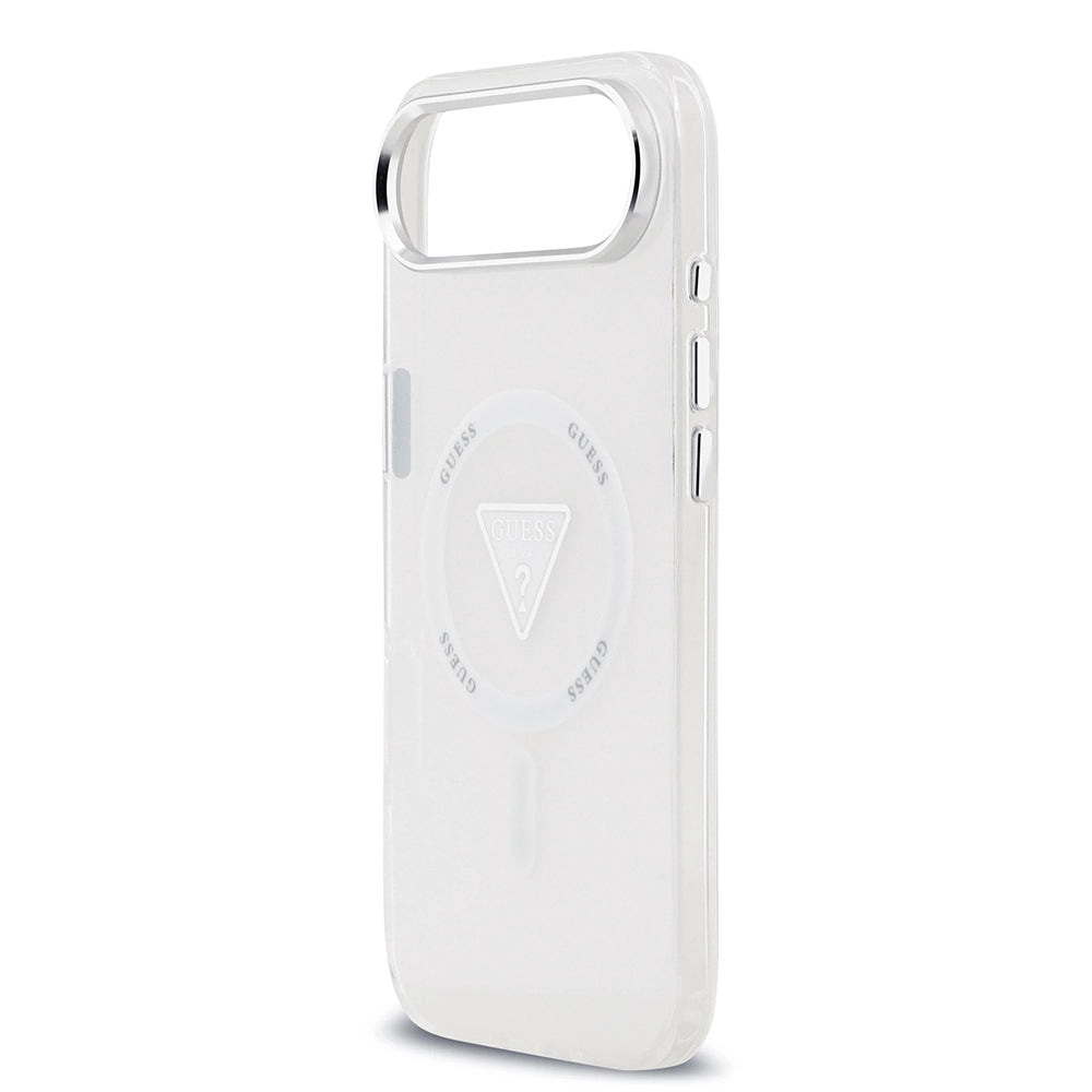 MagSafe futrola za Apple iPhone 17 Air, Guess, IML Gradient Triangle Logo, Prozirna