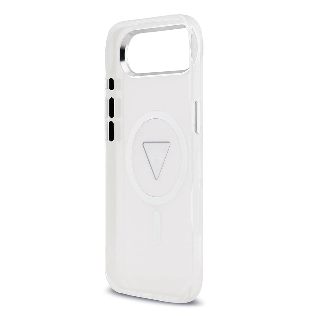 MagSafe futrola za Apple iPhone 17 Air, Guess, IML Gradient Triangle Logo, Prozirna