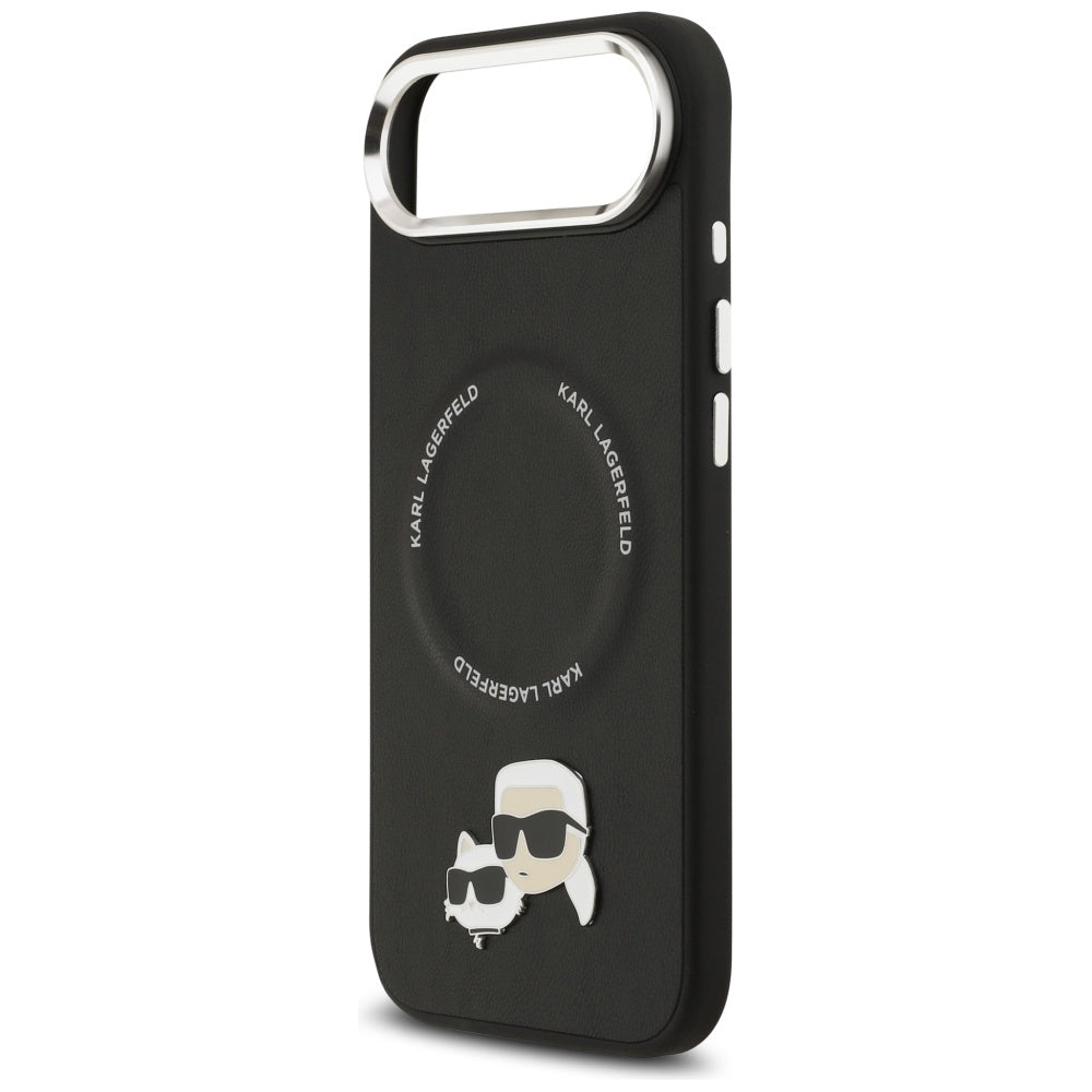MagSafe futrola za Apple iPhone 17 Air, Karl Lagerfeld, Karl & Choupette Pins, Crna