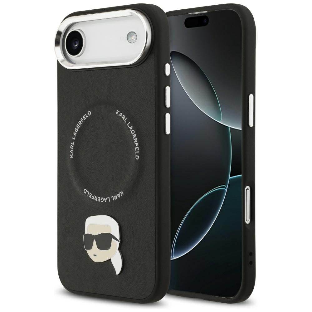 MagSafe futrola za Apple iPhone 17 Air, Karl Lagerfeld, Karl Pin, Crna