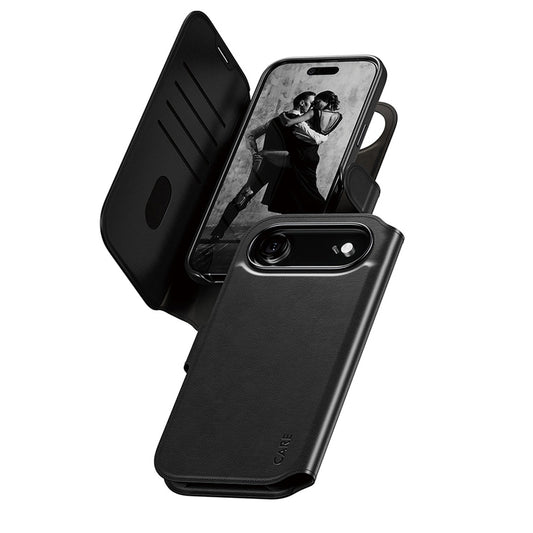 Futrola MagSafe za Apple iPhone 17 Air, PanzerGlass, Care Feature Tango Two-in-One, Crna