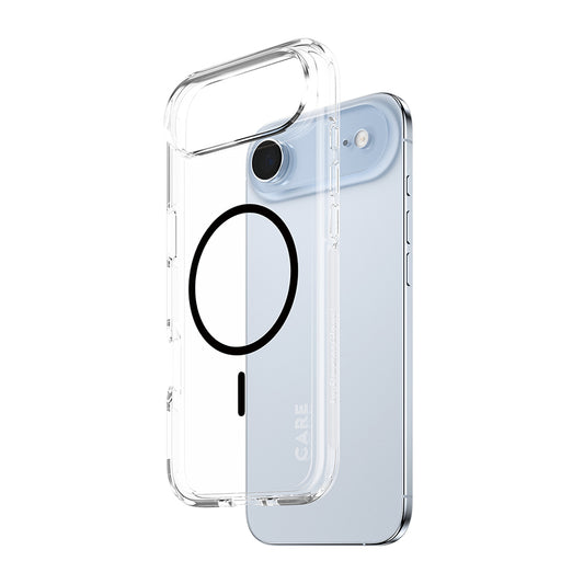 Futrola MagSafe za Apple iPhone 17 Air, PanzerGlass, Care Urban Explorer, Crna Prozirnost