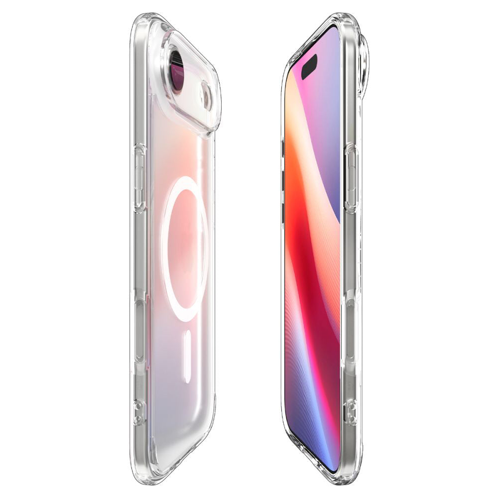 Futrola MagSafe za Apple iPhone 17 Air, Spigen, Ultra Hybrid, Satinirano Bijela
