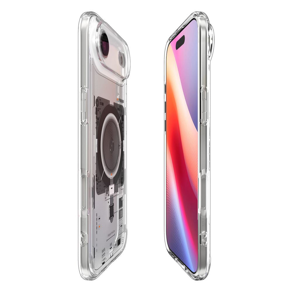 Futrola MagSafe za Apple iPhone 17 Air, Spigen, Ultra Hybrid Neo One, Prozirna ACS10321