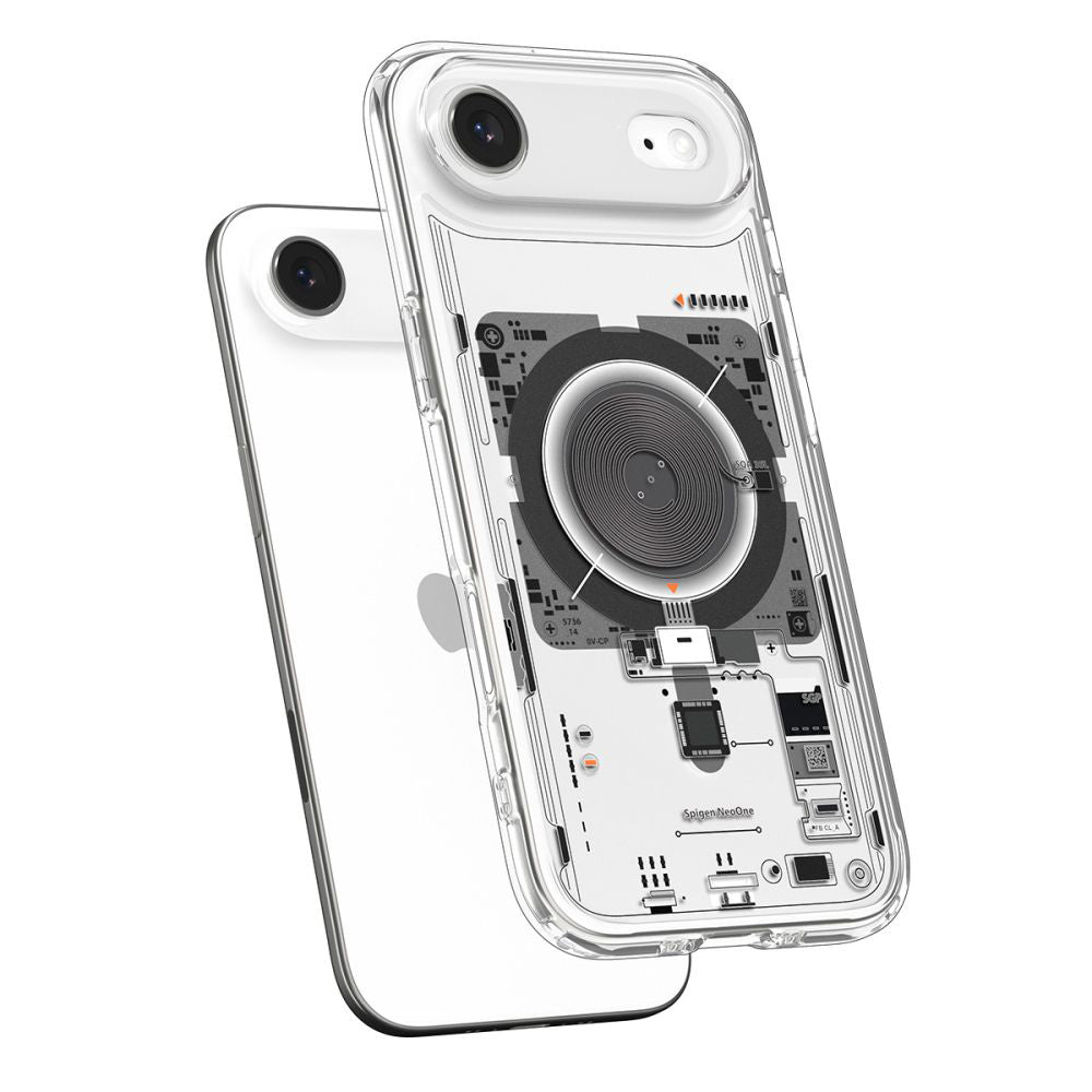 Futrola MagSafe za Apple iPhone 17 Air, Spigen, Ultra Hybrid Neo One, Prozirna ACS10321