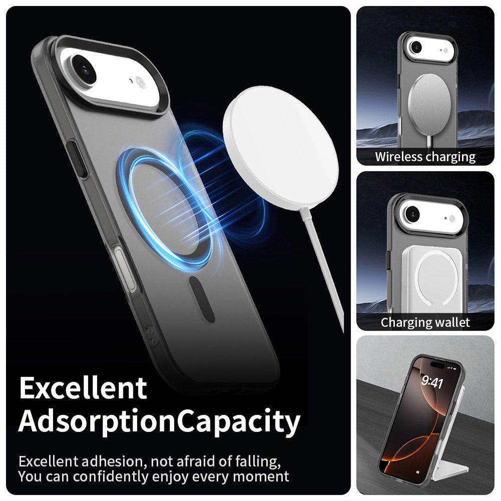 Futrola MagSafe za Apple iPhone 17 Air, Techsuit, CandyCase, Crna