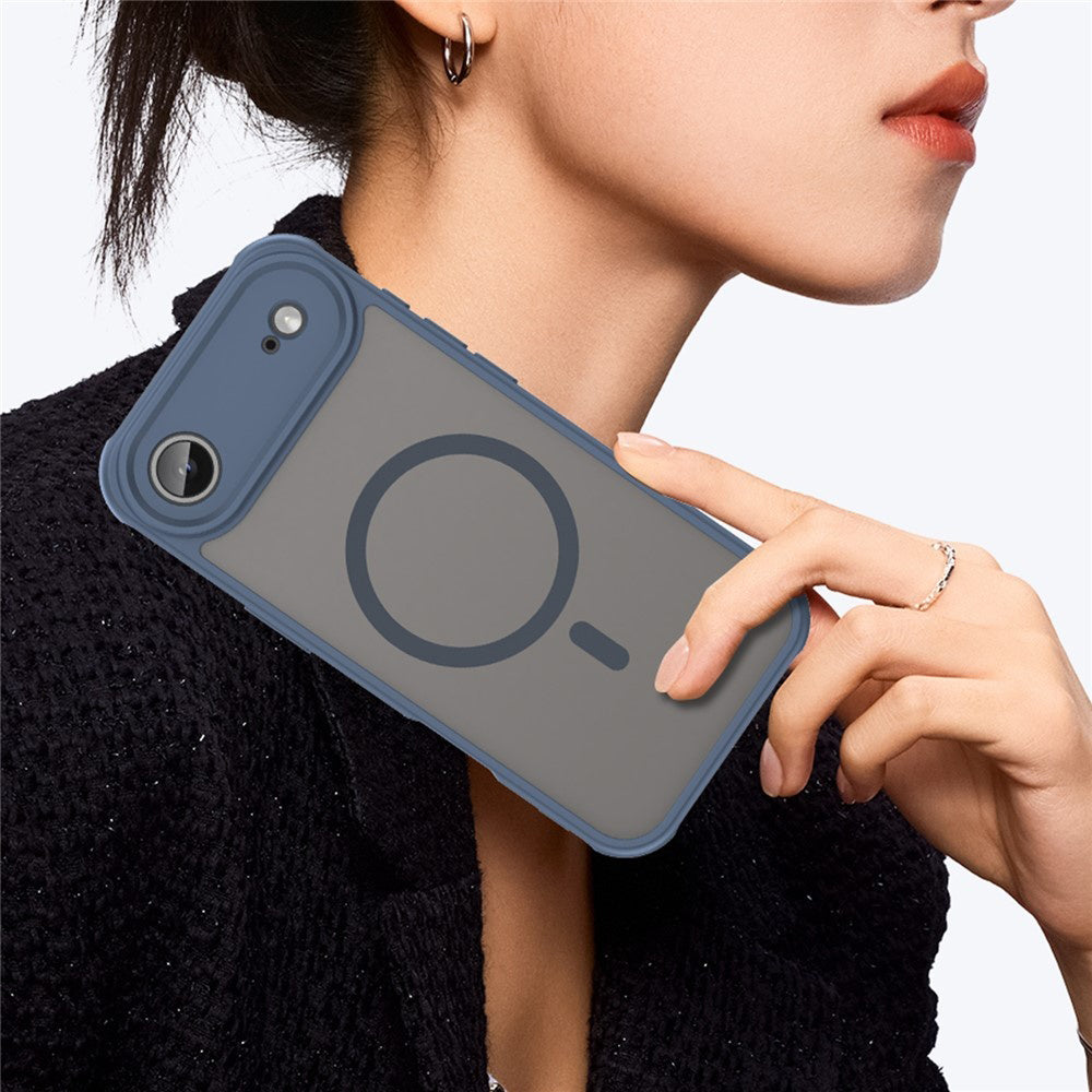 Futrola MagSafe za Apple iPhone 17 Air, Techsuit, HaloFrost II, Tamnoplava