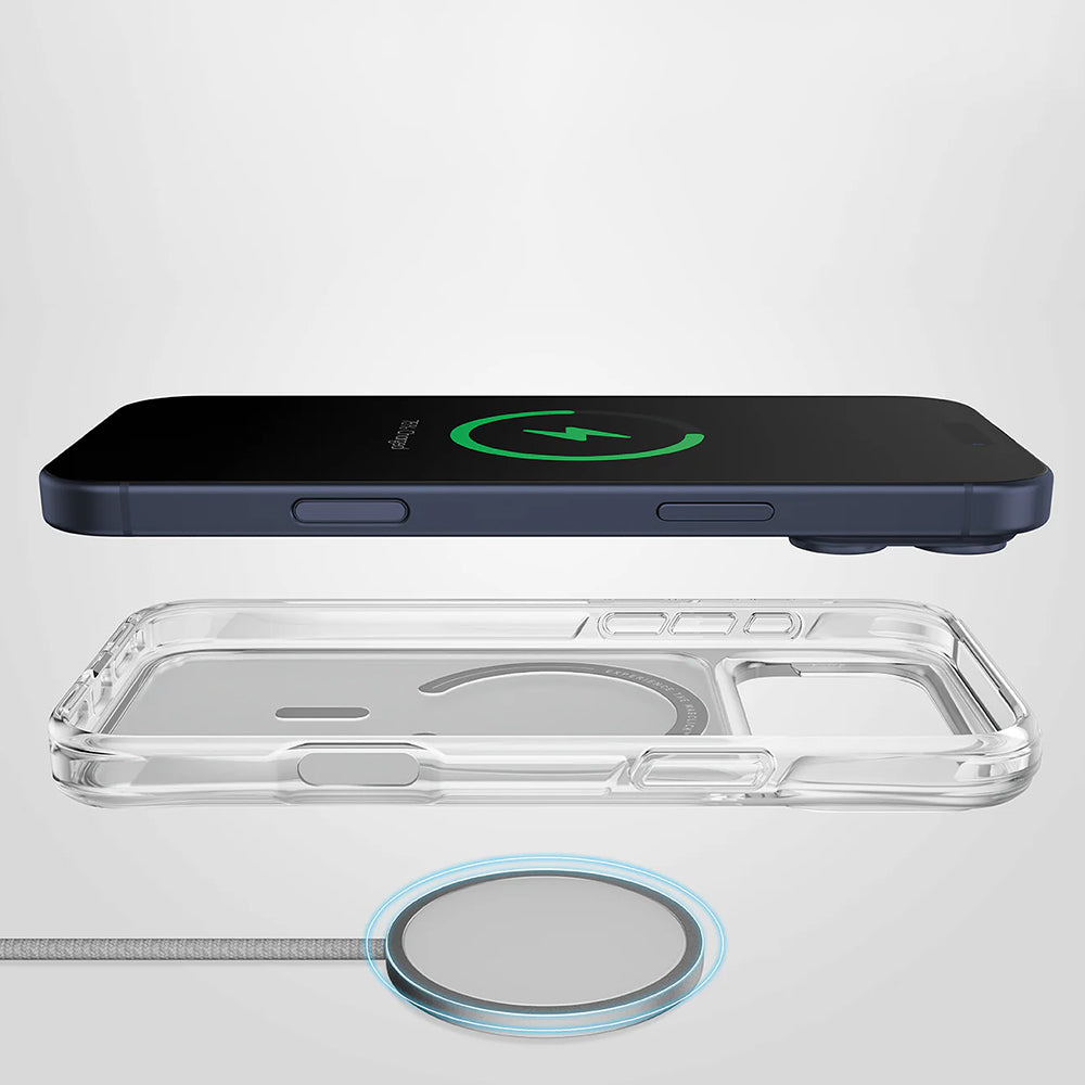 Futrola MagSafe za Apple iPhone 17 Air, UNIQ, LifePro Xtreme MagClick, Prozirna