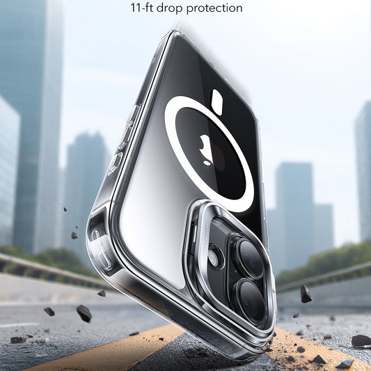 Futrola MagSafe za Apple iPhone 17, ESR, Classic Hybrid Kickstand, Prozirna