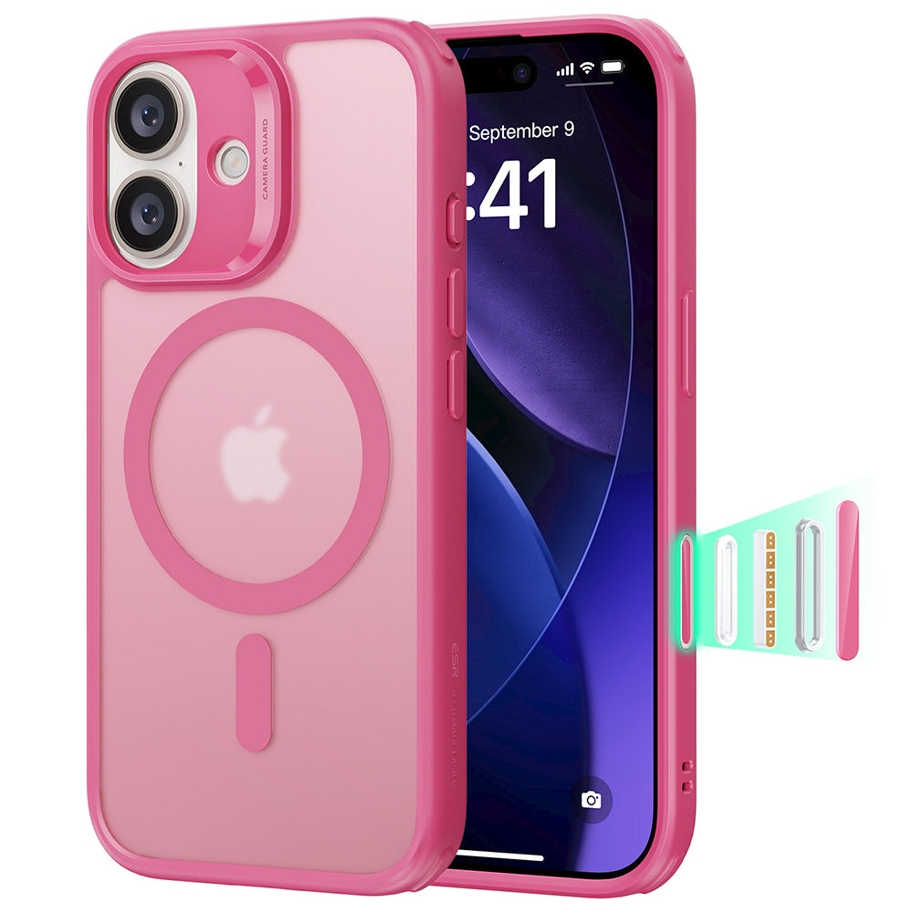 Futrola MagSafe za Apple iPhone 17, ESR, Classic Hybrid, Satin Pink